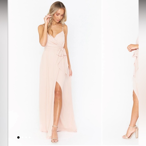 Show Me Your MuMu Wedding - Liz Maxi Bridesmaid Dress
Dusty Blush Crisp
Small - Picture 1 of 10